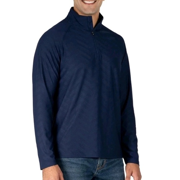 NWT Gerry Men's Active Quarter Zip Long Sleeve Shirt XXL - Picture 1 of 8